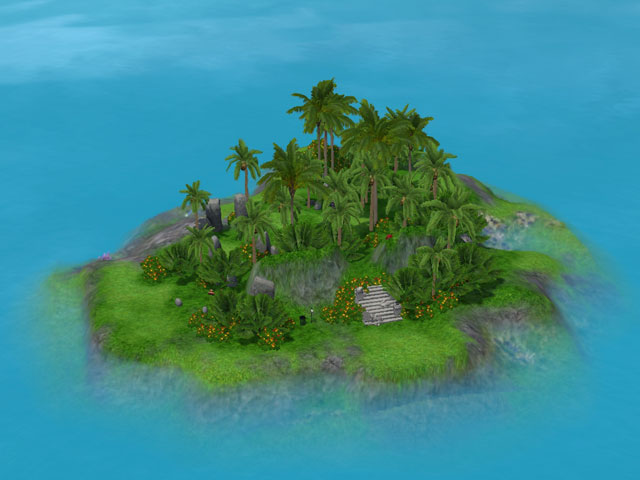 Sims 3: Остров Кристалл.