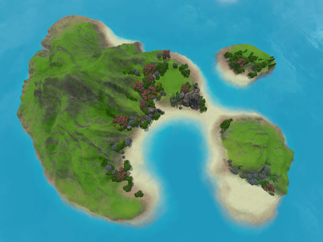 Sims 3: Остров Тайна русалки.
