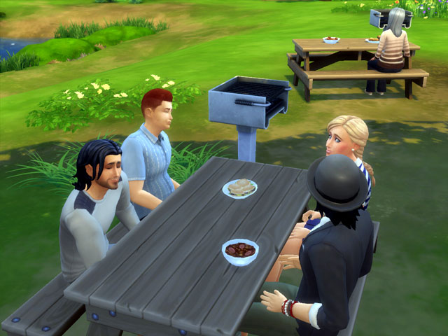Sims 4: Некоторые клубы создаются только для приятного общения.